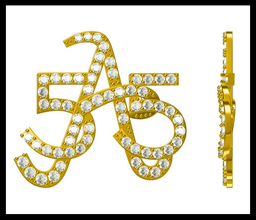 925 Silver CZ Brooch With Intricate Engravings For Formal Occasions Someone Special Sterling Silver Brooch