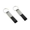 Buy cheap Stitching PU Leather Key Chains Zinc Alloy Mini Key Holder Leather Strap from wholesalers