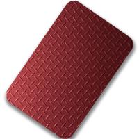 Buy cheap Stamped Decorative SUS304 Stainless Steel Checker Plate 1219x2438mm Anti Skid product