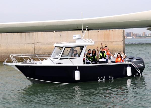 Buy cheap Aluminum Alloy Center Console Fishing Boats All Welded Aluminum Boats CE from wholesalers