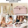 Buy cheap Multifunctional Large Capacity Travel Makeup Bag Flat Large Opening from wholesalers