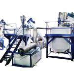 HDPE Bottle Cleaner Machine Automatic Plastic Bottle Crusher For Recycling