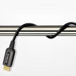 18Gbps 2160P 1080P 4K Optical HDMI Cable 6.6Ft Hdmi Over Fiber Cable