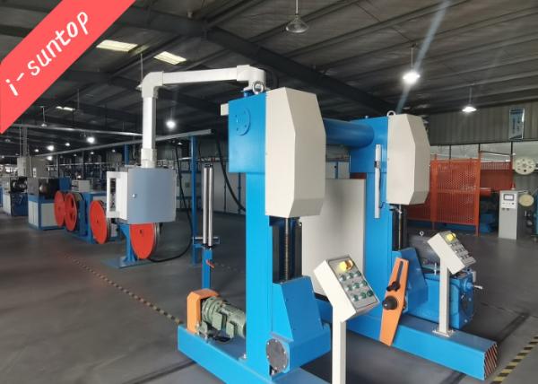 Buy cheap 60Hz Power Wire Take Up Machine Portal Type Cable Manufacturing Machine from wholesalers