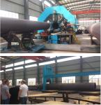 Plate Pipe Rolling Hydraulic Shearing Machine φ610-1600 mm 4000 mm/min