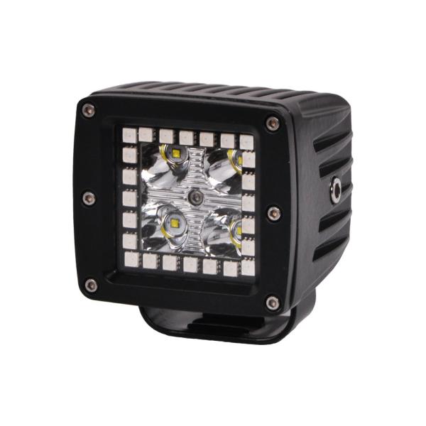 Buy cheap 3.2 Inch 12w RGB Offroad Led Work Light , 12V 24V LED Work Light ATV SUV Mine Boat Lamp 4WD from wholesalers