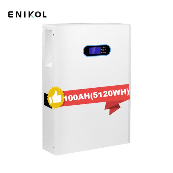 Buy cheap Rechargeable Lithium Ion Battery Solar 5KWH Wall Mounted LiFePo4 Battery Pack from wholesalers