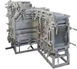 Buy cheap OEM Aluminium Rotational Molds CNC Plastic Products Silver Blasting Surface Finish from wholesalers