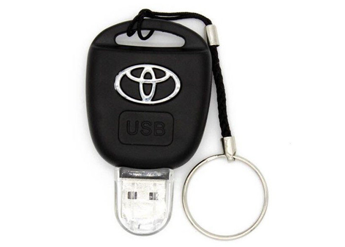 White Car Key Shape Usb Stick Drive 8g 2.0 Show Life Brand Pp Box Packed