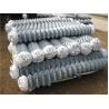 Buy cheap Green Pvc Coated Chain Link Mesh For Sports Venues , 50x50mm Chain Wire Fencing from wholesalers