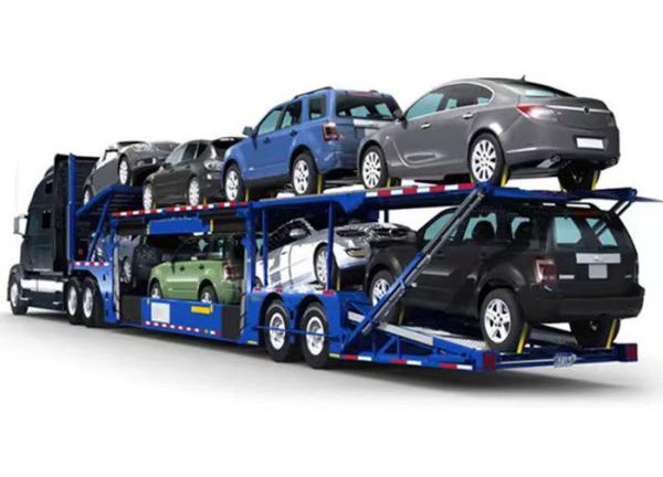 Buy cheap Relay Valve Wabco Customizable Double Deck Car Carrier Car Transport Lowbed Semi Trailer from wholesalers