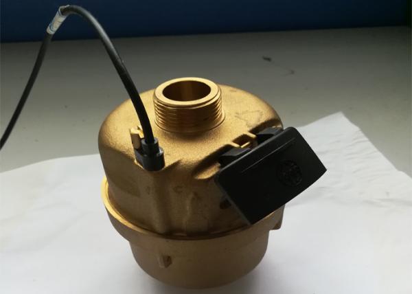Brass Rotary Multi Jet Piston Water Meter Pipe Dia DN15 - 40mm For Potable Water