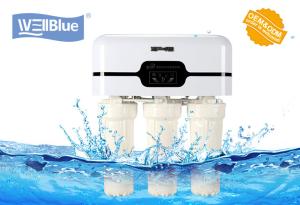 China 50 GPD Reverse Osmosis Drinking Water Filter Machine / RO Purifier For Home on sale