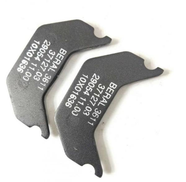 Buy cheap Standard Hand Brake Pad Kalmar Reach Stacker Parts With Smooth Operation from wholesalers