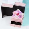 Buy cheap New Style Best Valentines′ Day Gift Magic Castle Preserved Roses Flower in Round Gift Box for Your Love from wholesalers