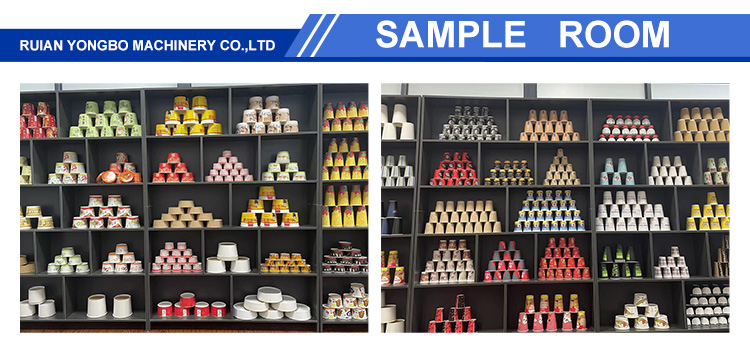 Customized Copper Bar Cup Boned Way Paper Cup Machine Fully Automatic Production Line for Tea Cup Forming