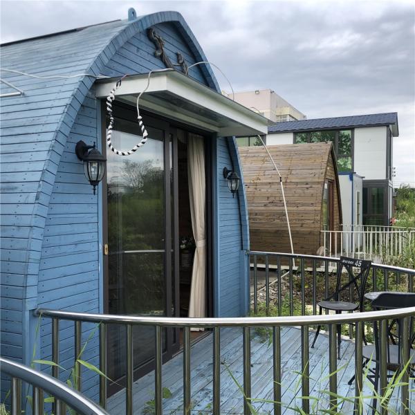 Buy cheap Boat 1.2mm Steel Wood Decoration Prefabricated Steel LGSF House from wholesalers