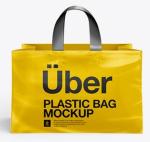 Custom Biodegradable Transparent Supermarket PE Packaging T-shirt Shopping