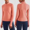 Buy cheap Oem Factory Manufacturer Custom Logo Stand Collar Half Zip Football Tracksuits Yoga Jogging Shirt from wholesalers