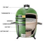 15-24 Inch Pellet Smoker Barbecue Charcoal Kebab Green Egg Grill BBQ Ceramic