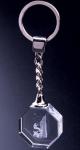 Buy cheap Crystal Transparent Heart Key Chain from wholesalers
