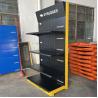 Buy cheap Factory customized color size black retail display racks supermarket display rack from wholesalers