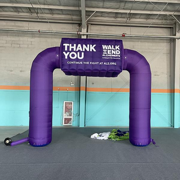 Buy cheap Advertising Inflatable Finish Line Arch from wholesalers