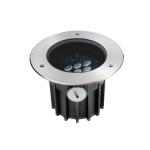 Single RGB RGBW LED Inground Light 18W 27W 36W Recessed DALI / PWM 0-10V DMX512