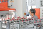 ISO 36-70 Strokes/min Mitsubishi PLC Adjustable Electric Feeder Aluminum Foil