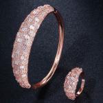 Fashion Cubic Zirconia Bracelet Bangle Chain Bracelets For Women Gold Silver