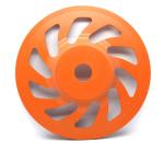 Metal Bond Masonry Cup Wheel , Long Lasting Concrete Grinding Stone Cup
