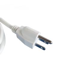 Buy cheap UL listed Nema 5-15p power cord, white flexible cord product