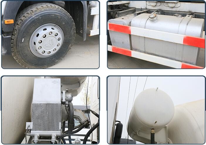 6x4 10M3 12M3 Used Concrete Mixer Truck , Howo Ready Mix Concrete Lorry