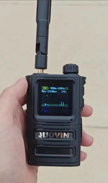 Buy cheap Wearable Drone Detection Device Full Band Antenna 300MHz-6000MHz Anti Drone Device from wholesalers