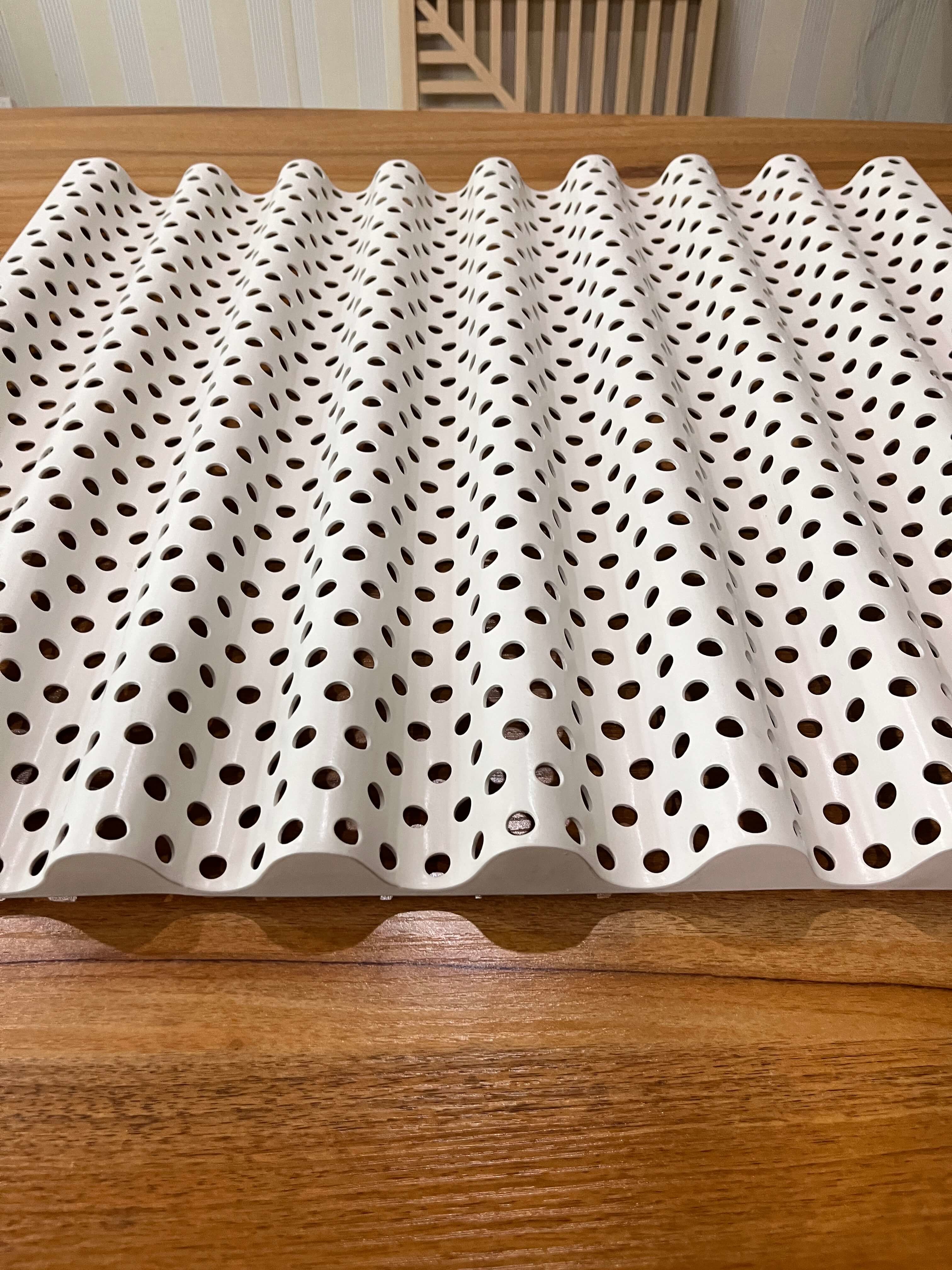 Soundproof 800x800mm Punched Aluminum Metal Ceiling Alloy Wave Plate