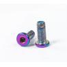 Buy cheap Universal Mountain Road Bicycle Bottle Cage Screw Dazzle colorful from wholesalers