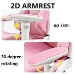 Customize Pink LED RGB Computer PC Game Chair Gaming PU Leather Silla Gamer with