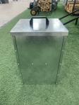 5kg Auto Chicken Feeder Treadle Self Opening Galvanized Chook Poultry