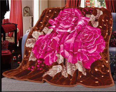 Buy cheap Blankets Manufacture Custom Wholesale New Design Flora Printed Blanket from wholesalers