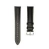 Buy cheap RoHS Watch Band Strap Fashion Genuine 0.9 Inch Black Leather Watch Strap from wholesalers