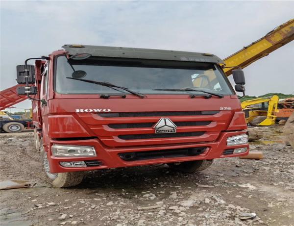 Buy cheap Sinotruk Howo 3 axles 6x4 used U-Shaped Dump Truck for sale in Africa from wholesalers