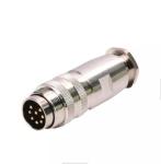Straight Wire Aviation Plug AISG Cable Assembly Connector M16 5 Pin 8 Pin