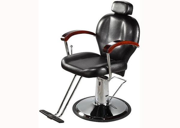 Buy cheap WT-3201 Black Professional Hair Styling Chair chrome armrest with wood for beauty hair salon from wholesalers