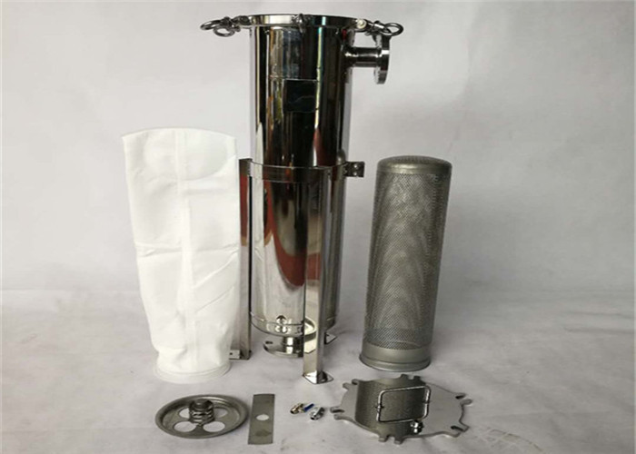 Bag Style Liquid Filter Housings Stainless Steel 304/316L 30m3/H Capacity