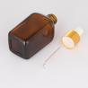 Buy cheap 50ml Dropper Empty Serum Container Cosmetic Hair Oil Custom Logo Glass Serum Bottle from wholesalers