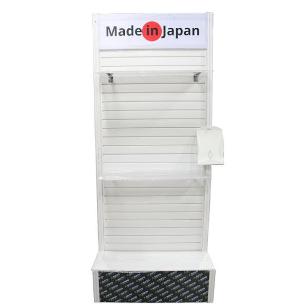 Buy cheap Advertising Trade Show Exhibit Booths Flooring Slat Wall Hook 0.08m³ Volume from wholesalers