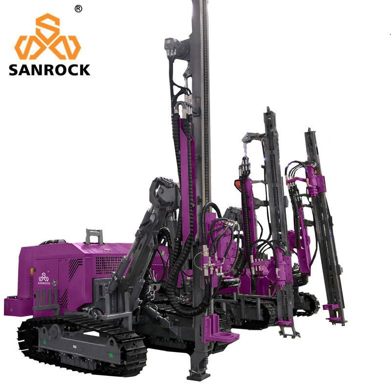 Hydraulic Mining Drilling Rig Machine Borehole Drilling Equipment Crawler Drilling Rig