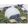 Buy cheap Outside Event Large Geodesic Tent Durable With High Strength Steel Tube Frame from wholesalers