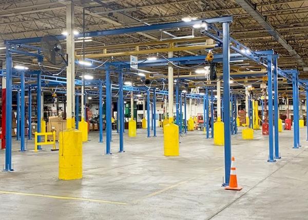 Buy cheap Light Guide Rail Flexible Steel Rail KBK Crane System 3200kg from wholesalers