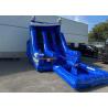 Buy cheap Blow Up Amusement Park Water Slides 0.55mm PVC Garden Inflatable Water Slide from wholesalers